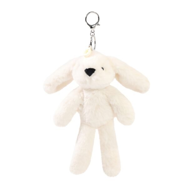 Softies Talia The Cream Plush Bunny Keyring
