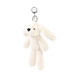 Softies Talia The Cream Plush Bunny Keyring - Image 2