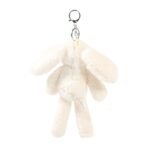 Softies Talia The Cream Plush Bunny Keyring - Image 4