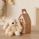 Softies Talia The Cream Plush Bunny Keyring - Image 6