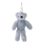 Softies Pip The Teddy Bear Petrol Blue Plush Keyring