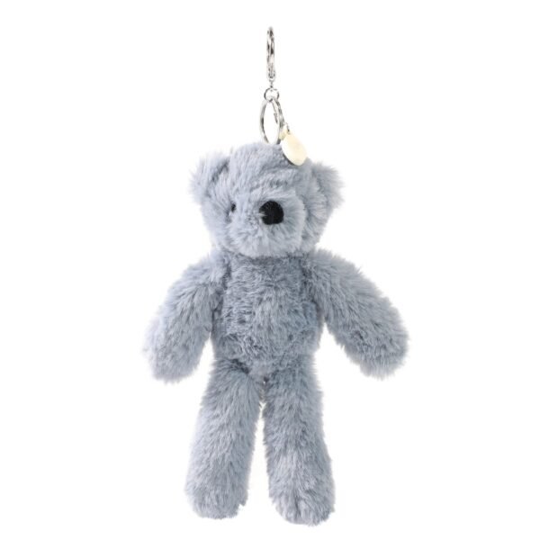Softies Pip The Teddy Bear Petrol Blue Plush Keyring