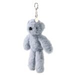 Softies Pip The Teddy Bear Petrol Blue Plush Keyring - Image 2