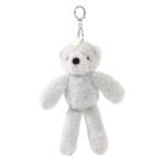 Softies Ste The Light Grey Plush Teddy Bear Keyring