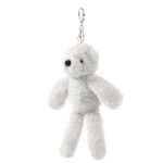 Softies Ste The Light Grey Plush Teddy Bear Keyring - Image 2