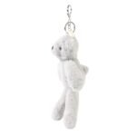 Softies Ste The Light Grey Plush Teddy Bear Keyring - Image 3