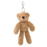 Softies Hampton The Dark Brown Plush Bear Keyring - Image 5