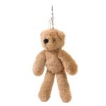 Softies Hampton The Dark Brown Plush Bear Keyring - Image 2