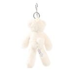 Softies Lola The Cream Plush Teddy Bear Keyring - Image 4