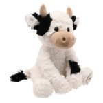 Softies Lucy The Black & White Cow Plush Toy (23cm) - Image 3