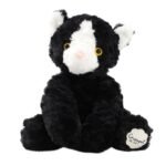 Softies Crumpet The Black & White Cat Plush Toy (20cm) - Image 2