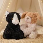 Softies Crumpet The Black & White Cat Plush Toy (20cm) - Image 8