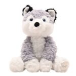 Softies Shadow The Wolf Grey & White Plush Toy (23cm) - Image 2