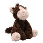 Softies Harry The Plush Sitting Brown Horse Toy (22cm) - Image 3