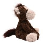 Softies Harry The Plush Sitting Brown Horse Toy (22cm) - Image 4