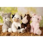 Softies Harry The Plush Sitting Brown Horse Toy (22cm) - Image 5