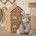 Softies Bronte The Sitting Donkey Plush Toy (22cm) - Image 7