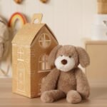 Softies Remy The Long Leg Beige Plush Puppy Toy (30cm) - Image 7