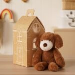 Softies Coco The Long Leg Dark Brown Plush Puppy Toy (30cm) - Image 7