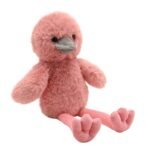 Softies Flo The Long Leg Pink Flamingo Chick Plush Toy (30cm) - Image 2