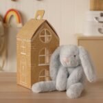 Softies Sunny The Long Leg Baby Blue Plush Bunny Toy (30cm) - Image 5