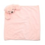 Softies Willow The Pink Bear Two Side Short Plush Baby Comforter - Image 2