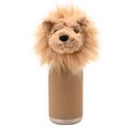 Softies Leo The Lion Plush Light Brown Stainless Steel Water Bottle