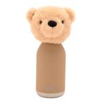 Softies Hudson The Plush Teddy Light Brown Stainless Steel Water Bottle