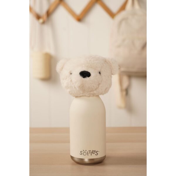 Lola The Plush Teddy White Stainless Steel Water Bottle 23cm / 450ml