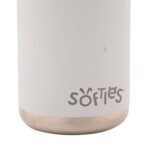 Softies Theo The Bunny Plush Grey Stainless Steel Water Bottle - Image 6