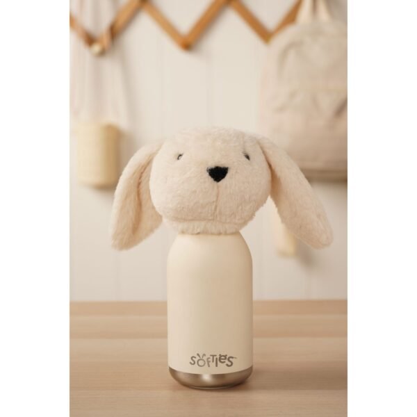 Talia The Plush Bunny White Stainless Steel Water Bottle 23cm / 450ml