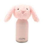 Softies Katie The Bunny Plush Pink Stainless Steel Water Bottle