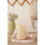 Softies Silicone Water Bottle Bag with Charm Holes & Fabric Clip-On Carry Strap - Image 5