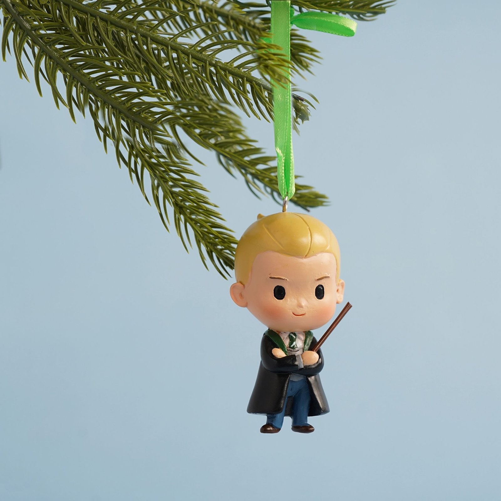 WB1023.jpg Harry Potter Back To Hogwarts Christmas Tree Decoration – Draco Malfoy - Image 1