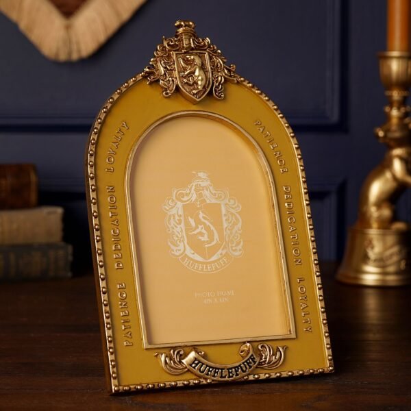 Harry Potter Alumni 4" x 6" Yellow Resin Photo Frame - Hufflepuff