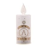 Harry Potter Alumni Glass LED Pillar Candle (21cm) - Lumos - Image 2