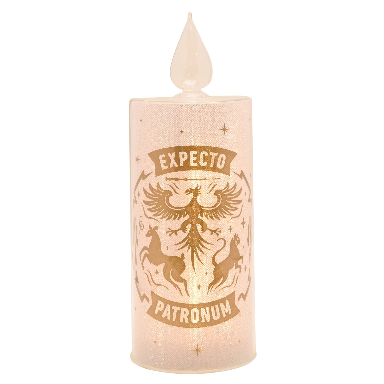 WB1089_T01.jpg Harry Potter Alumni 25cm LED Pillar Candle - Patronus - Image 1