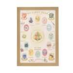 Harry Potter Charms Design 'My First Year' Multi App Gold Finish Aluminium Photo Frame - Image 4