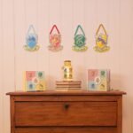 Harry Potter Set of 4 Hanging Wooden House Crests Plaques - Image 2