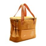 Harry Potter Alumni Yellow Velvet Lunch Bag - Hufflepuff - Image 2
