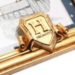 Harry Potter Alumni 4" x 6" Portrait Gold Resin Photo Frame - Hedwig - Image 2