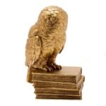 Harry Potter Alumni Gold Resin Hedwig Figurine - Image 3