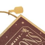 Harry Potter Alumni Hogwarts Red & Gold Hanging Pendent – Felix Felicis - Image 2