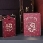 Harry Potter Alumni PU Leather Passport Holder & Luggage Tag Set - Gryffindor