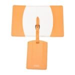 Harry Potter Alumni Yellow & Gold PU Leather Passport Holder & Luggage Tag Set – Hufflepuff - Image 2