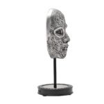 Harry Potter Dark Arts Black & Silver Small Mask Figurine - Death Eater - Image 3