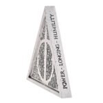 Harry Potter Dark Arts Silver Triangle Ornament - Deathly Hallows - Image 4