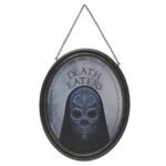 Harry Potter Dark Arts Wooden Mirrored Plaque - Death Eater