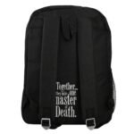 Harry Potter Dark Arts Black Backpack - Deathly Hallows - Image 2