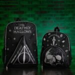 Harry Potter Dark Arts Black Backpack - Deathly Hallows - Image 5